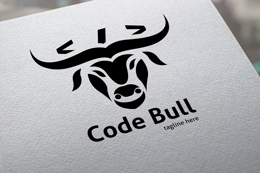 Code Bull Logo in Logo Templates - product preview 8