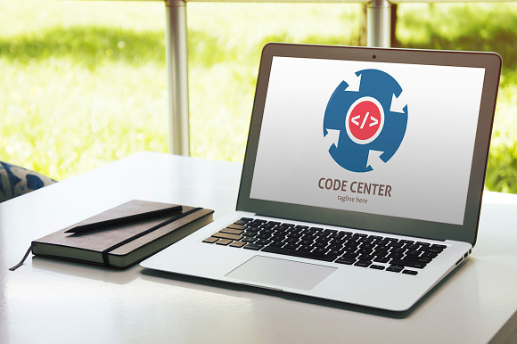 Code Center Logo in Logo Templates - product preview 1
