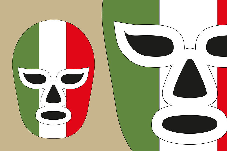 mexican fighting mask lucha libre