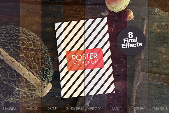 Vintage Old Pears Duo | Posters in Product Mockups - product preview 5
