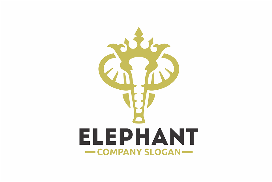Elephant  in Logo Templates - product preview 8