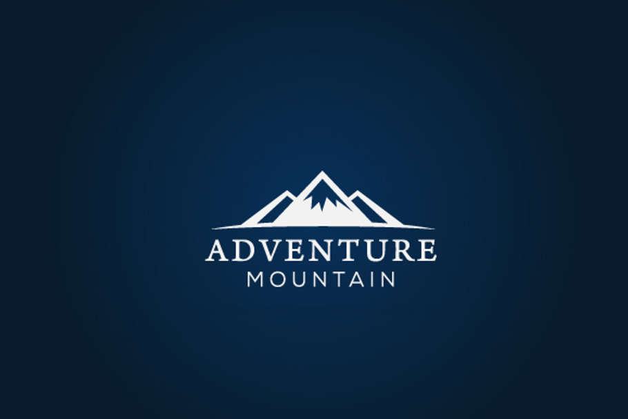 Modern Mountain Logo in Logo Templates - product preview 8