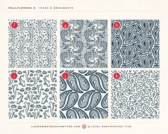 Wallflowers II in Patterns - product preview 9