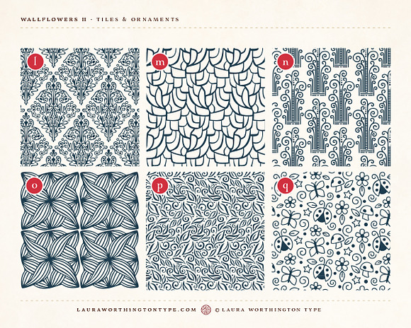 Wallflowers II in Patterns - product preview 10
