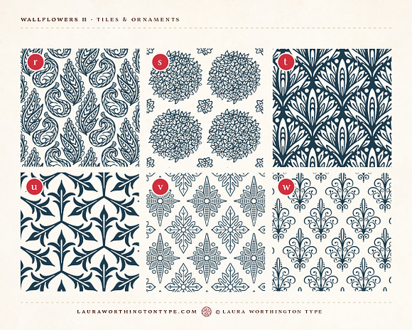 Wallflowers II in Patterns - product preview 11