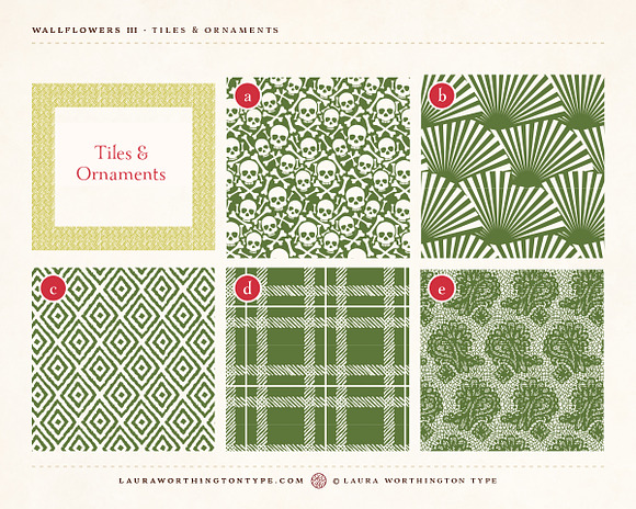 Wallflowers III in Patterns - product preview 9