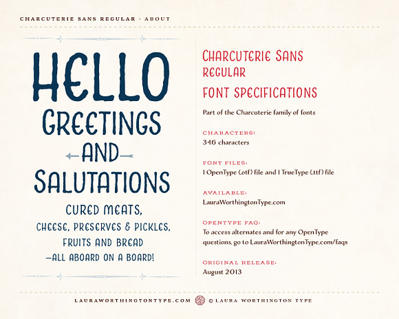 Charcuterie Block in Block Fonts - product preview 1