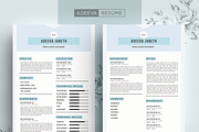 Simple Resume Template Janeth