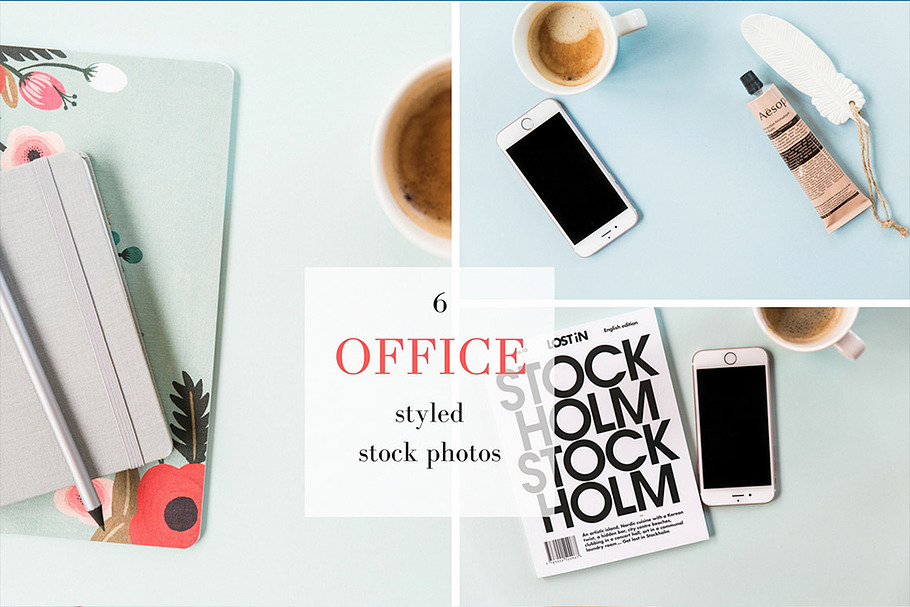 Office styled stock photos - 6 in Product Mockups - product preview 8
