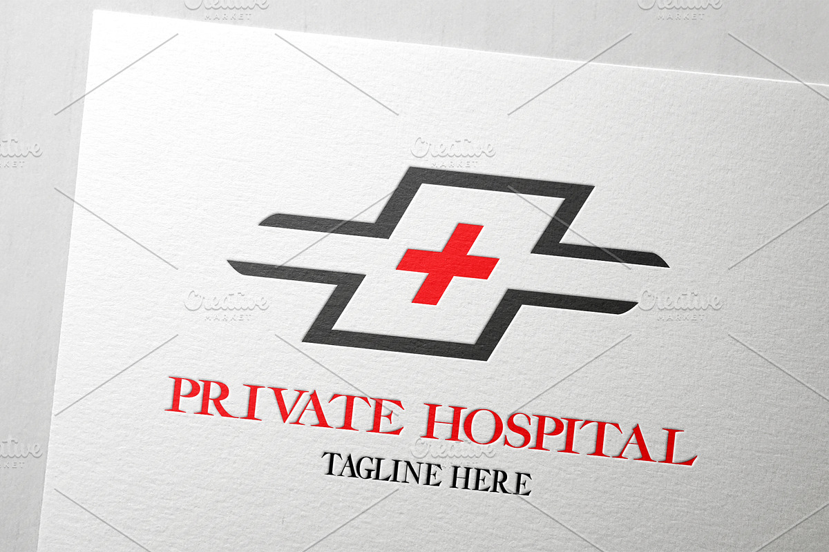 Hospital logo in Logo Templates - product preview 8