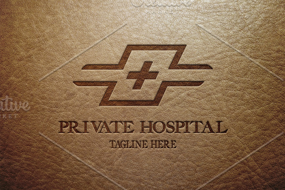 Hospital logo in Logo Templates - product preview 1