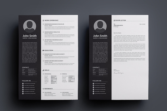 Professional Resume/CV in Resume Templates - product preview 1