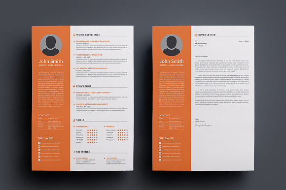 Professional Resume/CV in Resume Templates - product preview 5