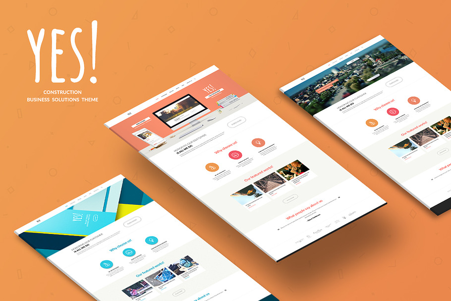 YES - Advertising & Creative Agency in WordPress Business Themes - product preview 8