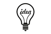 Creative Idea in Bulb Shape