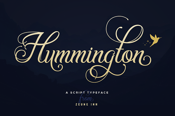 Hummington  in Whimsical Fonts - product preview 9