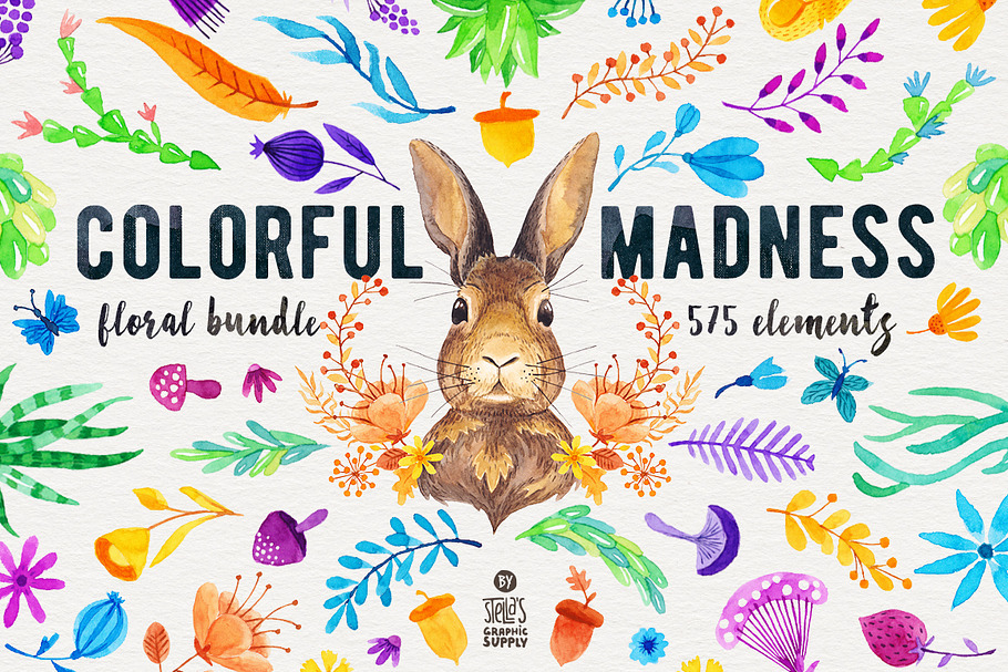 Colorful Madness Floral Bundle