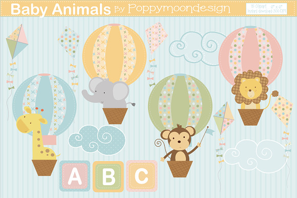 Baby Animals in Illustrations - product preview 1