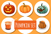 Tasty dishes from pumpkins
