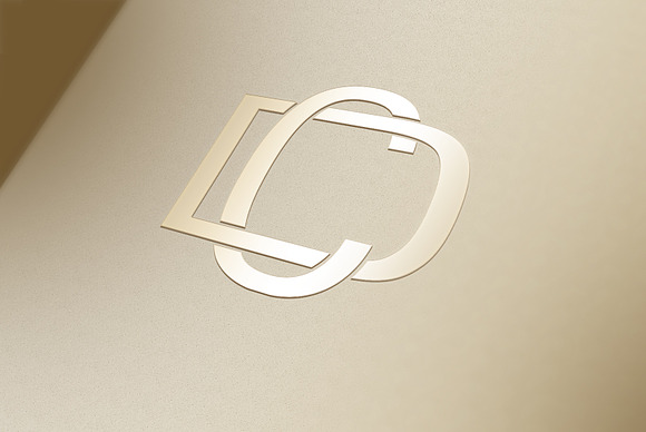 CD Monogram DC Monogram in Logo Templates - product preview 3