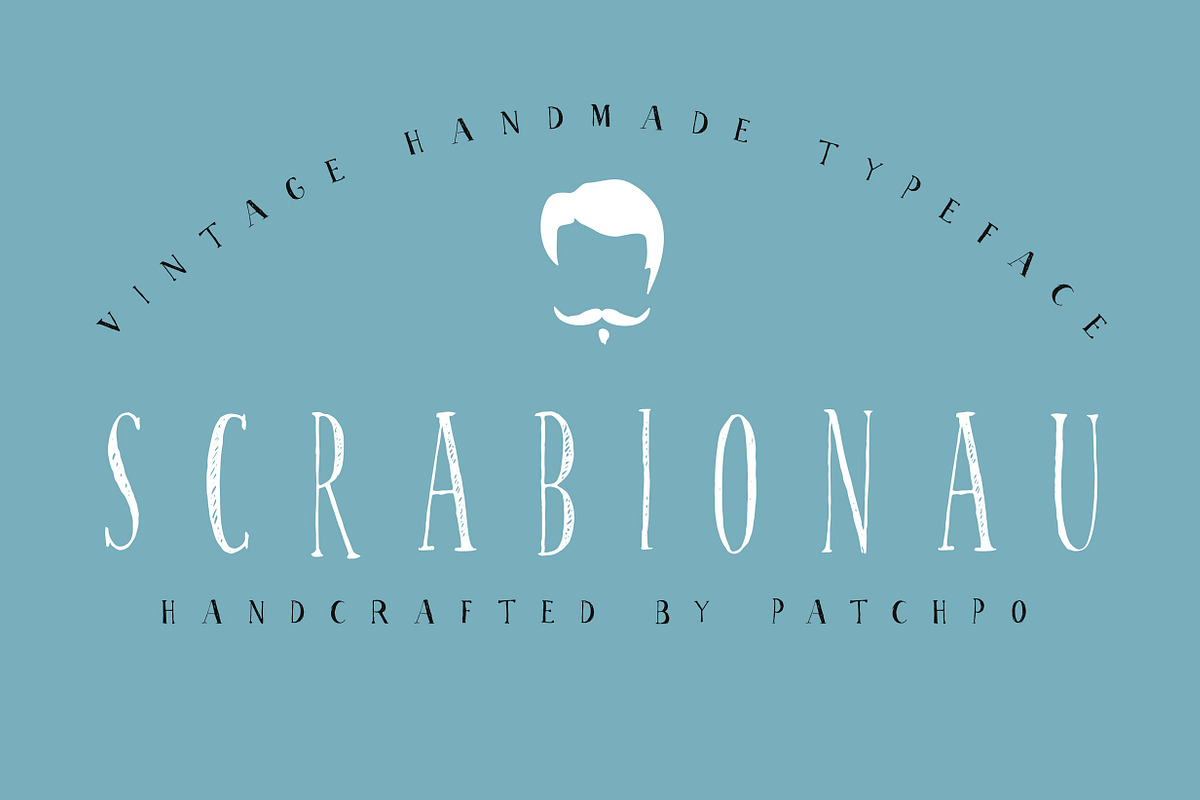 Scrabionau Font in Slab Serif Fonts - product preview 8