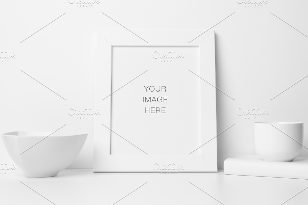 Frame Mock-Up in Print Mockups - product preview 8