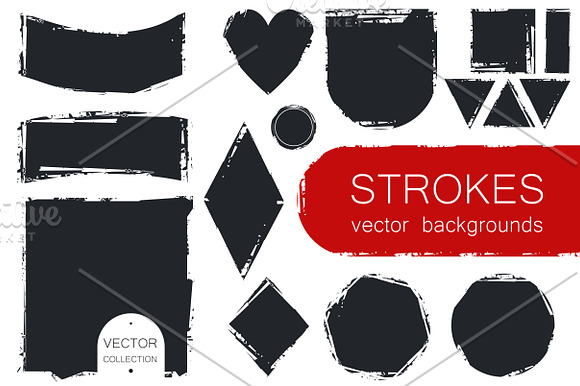 6 Seamless patterns & 13 Strokes in Patterns - product preview 4