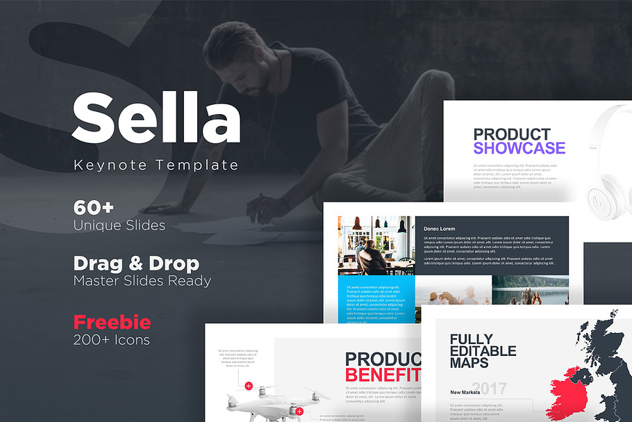 Sella Keynote Template + Free Slides in Keynote Templates - product preview 8