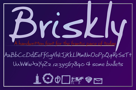 Briskly script & Aerle Thin sans in Script Fonts - product preview 2