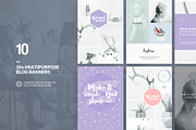 Multipurpose - Blog Banners Pack