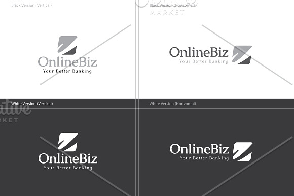 Online Business Logo in Logo Templates - product preview 3