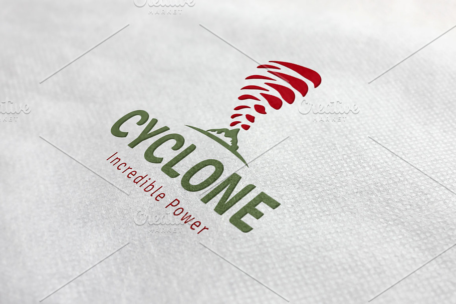 Cyclone Logo in Logo Templates - product preview 8