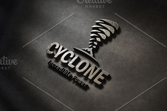 Cyclone Logo in Logo Templates - product preview 1