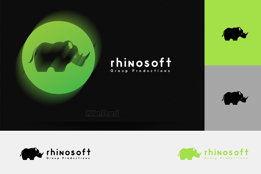 Rhino soft Logo in Logo Templates - product preview 8