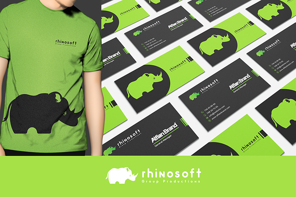 Rhino soft Logo in Logo Templates - product preview 1