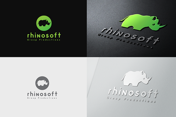 Rhino soft Logo in Logo Templates - product preview 2