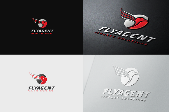 Fly Agent Logo in Logo Templates - product preview 2