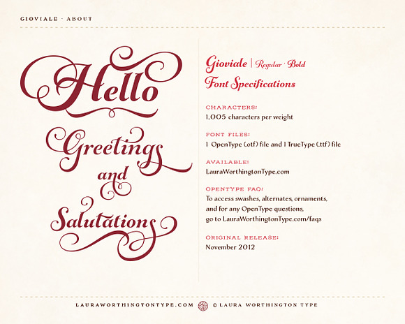 Gioviale - Bold in Script Fonts - product preview 5