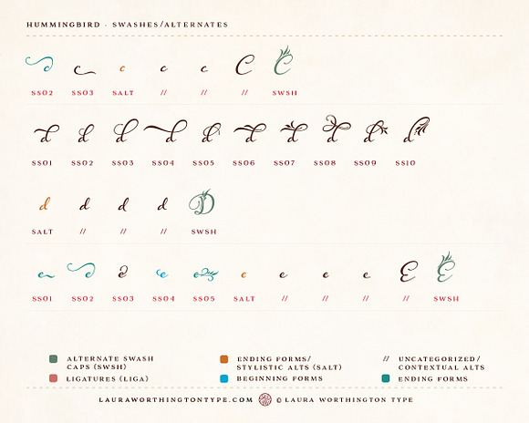 Hummingbird - Bold in Script Fonts - product preview 14