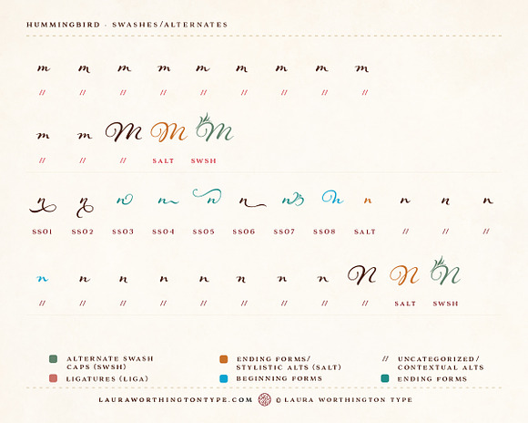 Hummingbird - Bold in Script Fonts - product preview 19
