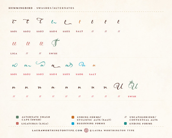 Hummingbird - Bold in Script Fonts - product preview 22