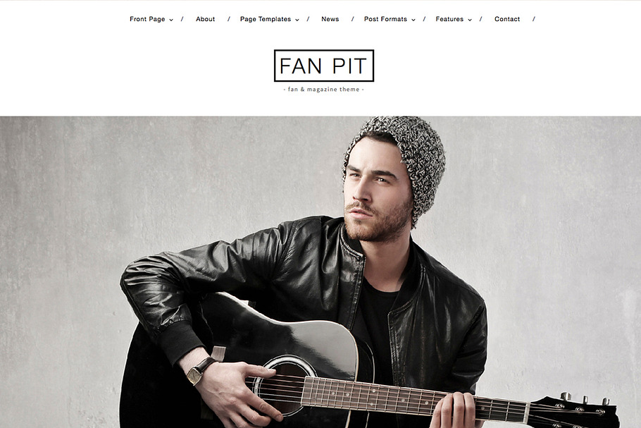 Fan Pit - Fan and Magazine Theme in WordPress Magazine Themes - product preview 8