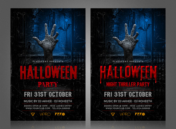 Halloween Party in Flyer Templates - product preview 1