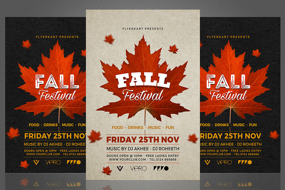 Autumn Fall Flyer in Flyer Templates - product preview 8