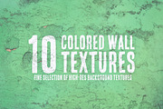 10 Colored Wall Textures