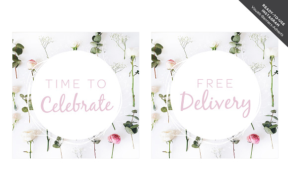 Instagram Banners 6 Pack - Whimsical in Instagram Templates - product preview 1