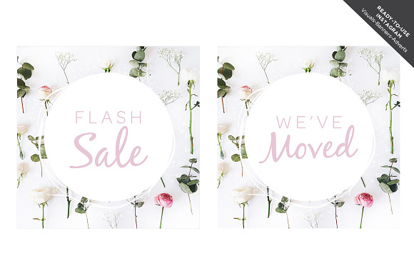 Instagram Banners 6 Pack - Whimsical in Instagram Templates - product preview 3