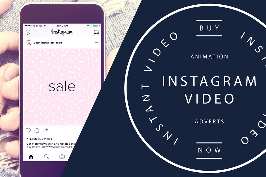 Instagram Video "sale on now" in Instagram Templates - product preview 8