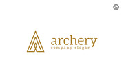 Archery - Letter A Logo Template