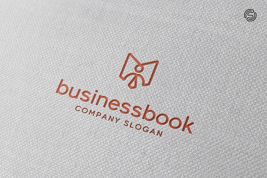 Business Book Logo Template in Logo Templates - product preview 8